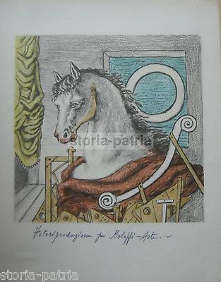 L'Alfabeto, Lettera O   Giorgio De Chirico Per Bolaffi Arte