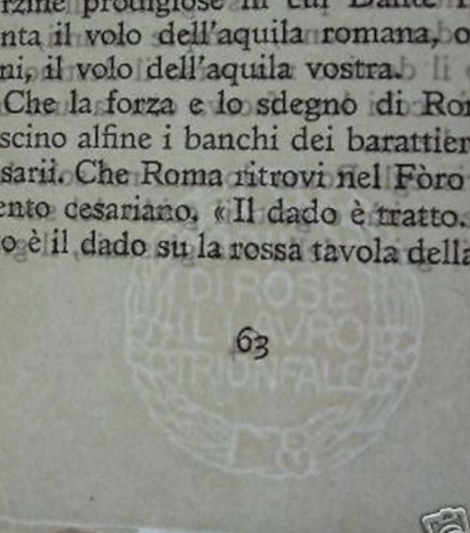 Gabriele d'Annunzio: Per La Più Grande Italia. Orazioni E Messaggi (Roma, 1933)