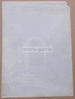Antica Fotografia Originale: Veduta Architettonica Medievale, Puglia, Trani