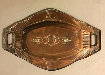 Decorative Ornaments: Antique Collectible Copper Objects, Period Liberty and Deco