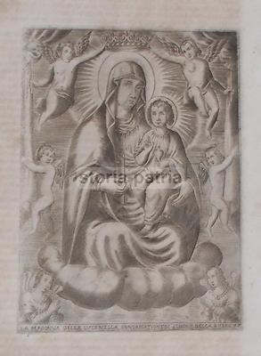 Madonna Della Luce, Incisione All'Acquaforte Di Placido Doni