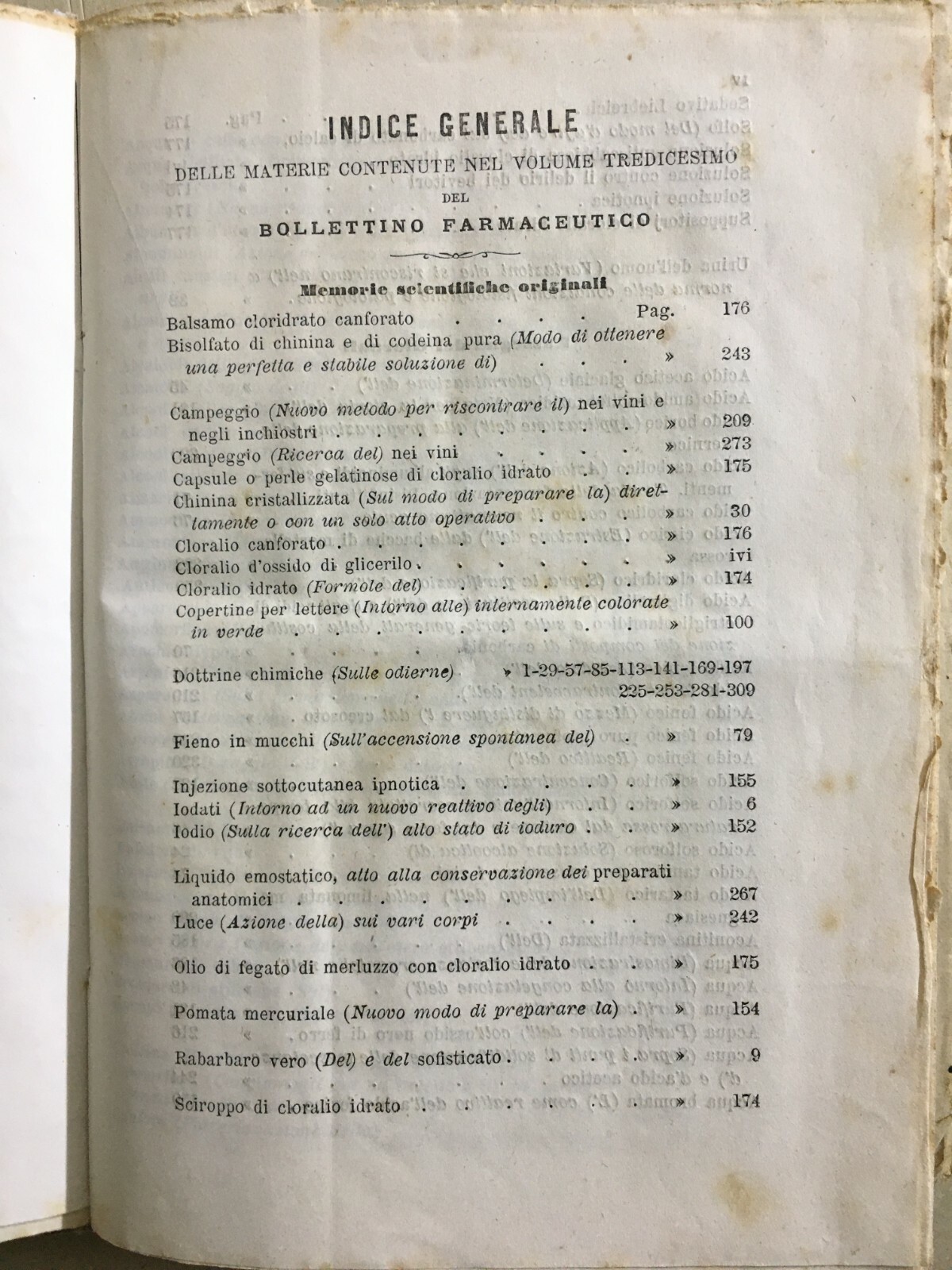Bollettino Farmaceutico: Medicina, Farmacia, Chimica (1873 1874) Ruspini, Viscardi