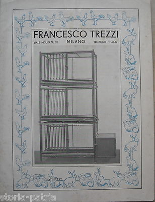 Francesco Trezzi: Conigli, Conigliere, Cucina E Allevamento   Catalogo Milano