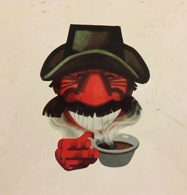Vassoio Pubblicitario Caffè Paulista Armando Testa