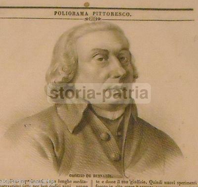 Puglia, Terlizzi: Oronzio De Bernardi, Ritratto Con Biografia (Guastamacchia, De Chirico), '800