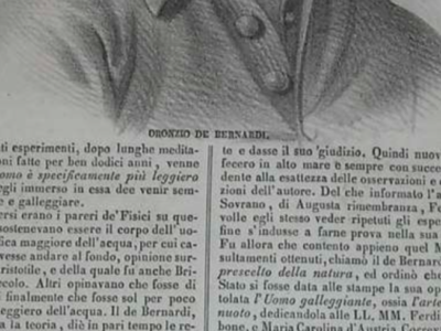 Puglia, Terlizzi: Oronzio De Bernardi, Ritratto Con Biografia (Guastamacchia, De Chirico), '800