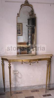 Consolle Con Specchiera Art Déco, Mobiliere De Angelis Pescara