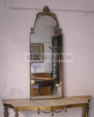Consolle Con Specchiera Art Déco, Mobiliere De Angelis Pescara