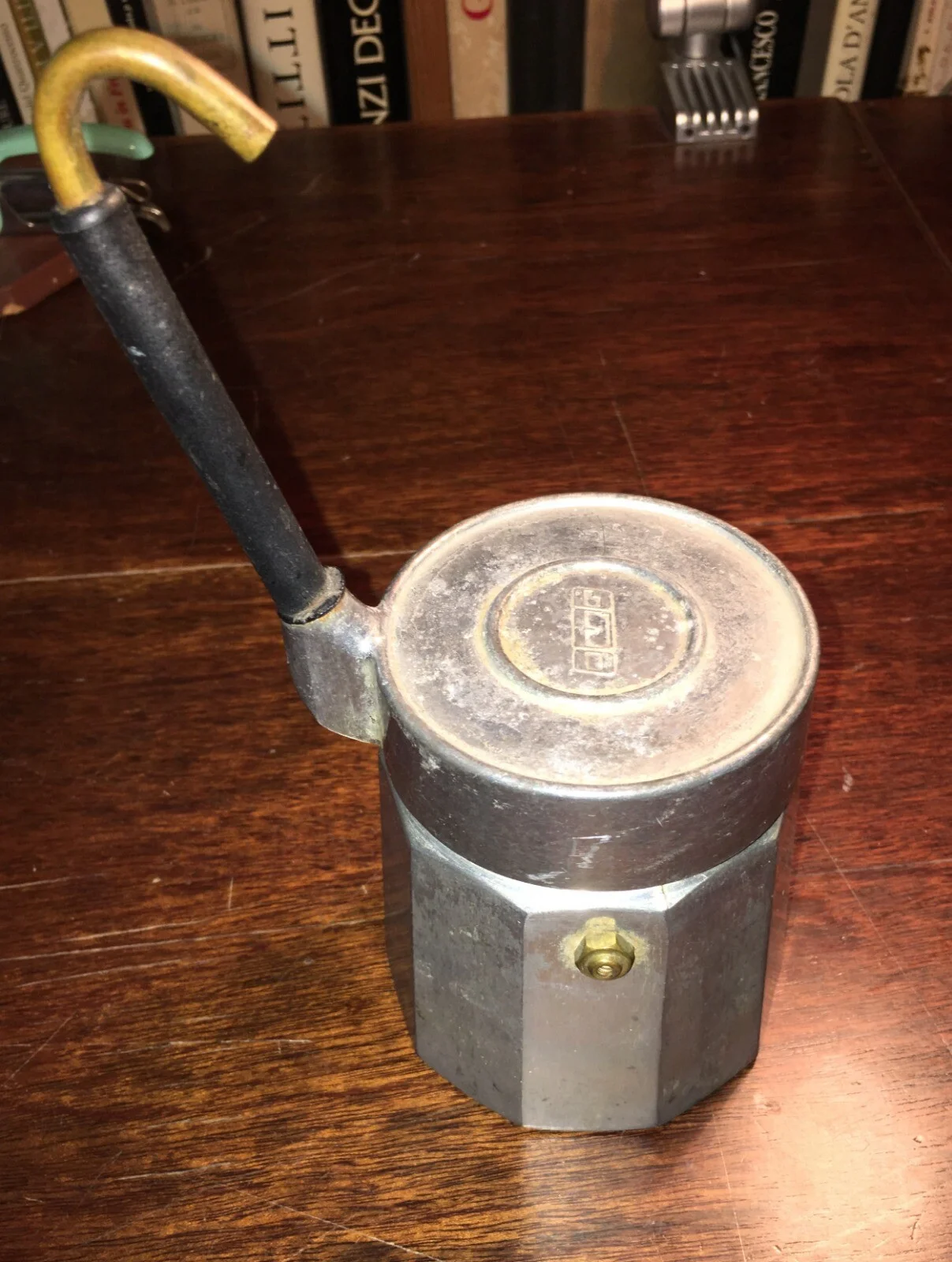 Caffettiera da Collezione da Vetrina: Inusuale Decorativo Soprammobile d'epoca