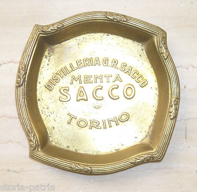 Piemonte, Torino, Distilleria Sacco, Liquori, Menta: Pubblicitaria d'Epoca