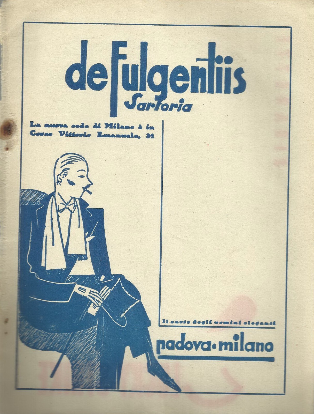 Fumo, Tabacco, Sigarette: Lucky Strike, Sartoria De Fulgentiis, Erberto Carboni
