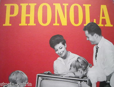 Radiotecnica, Televisione, Televisori Phonola, Pubblicità, Galatina, Vergine