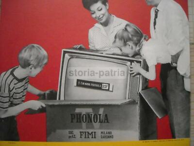 Radiotecnica, Televisione, Televisori Phonola, Pubblicità, Galatina, Vergine