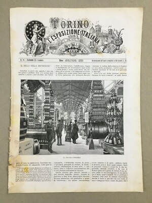 Enologia, Esposizione Di Torino 1884: Padiglione Enologico, Vini, Barolo