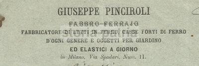 Milano: Artigianato Del Ferro, Fabbro Pinciroli, Letti, Casseforti, Arredi Giardino