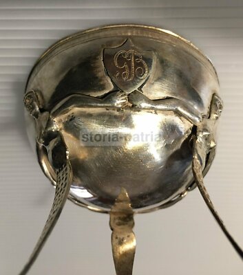 Saliera In Stile Impero Con Sostegni A Sirena