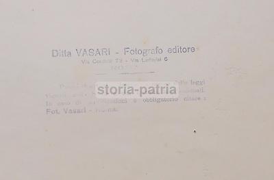 Antica Fotografia Del Fotografo Vasari, Veduta Architettonica Monumentale, Roma