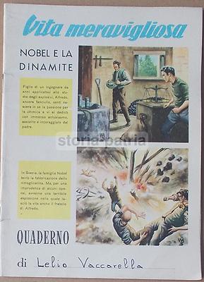 Tecnica, Scienze, Fisica E Chimica: Nobel E La Dinamite. Quaderno Scolastico Ceprano Atina