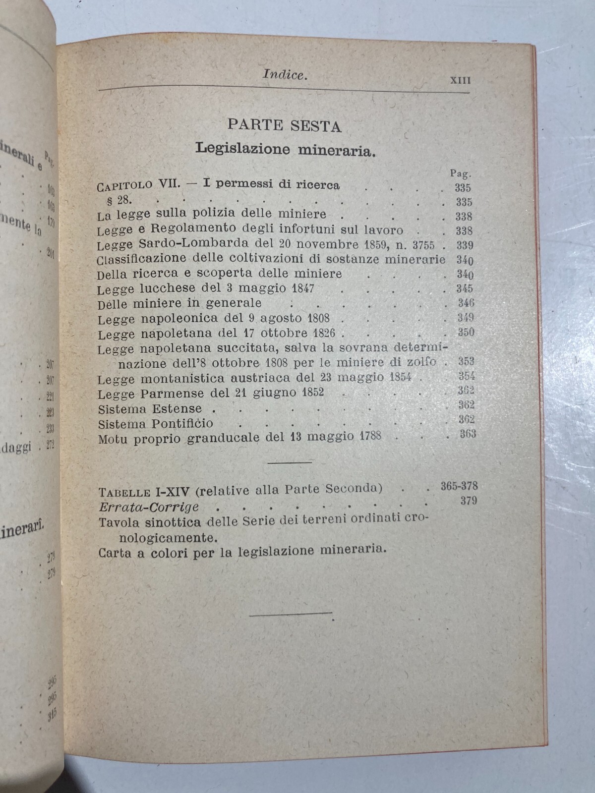 Geologia, Mineralogia, Miniere, Acque Sotterranee E Giacimenti Minerali