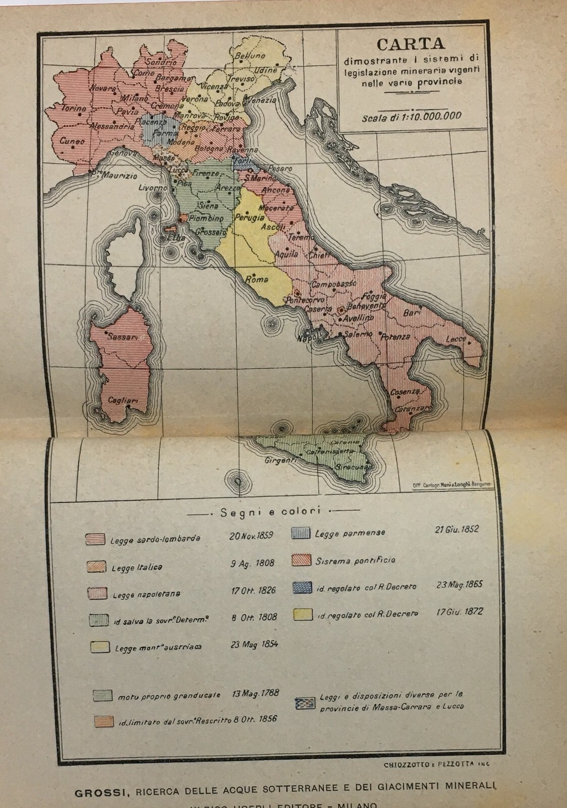 Geologia, Mineralogia, Miniere, Acque Sotterranee E Giacimenti Minerali