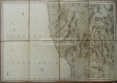Calabria, Catanzaro, Cosenza, Nicastro: Antica Cartografia E Storia Locale