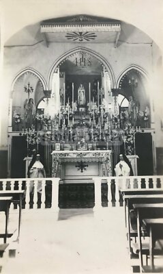 Puglia, Salento, Lecce: Monastero Del Buon Padre, Veduta Fotografica Antica