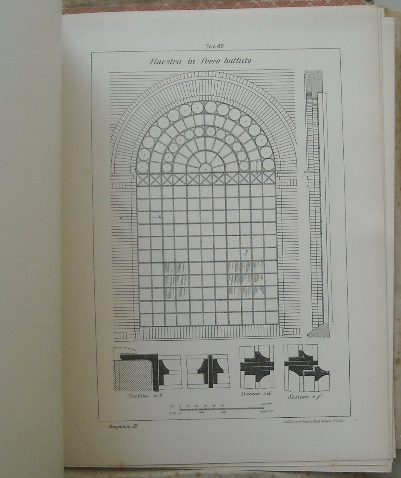 Ingegneria Edilizia: Costruzioni In Ferro. G.A. Breymann, Antica Edizione