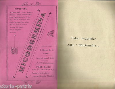 Medicina Farmaceutica: La Micodermina, Malattie Della Pelle. Relazione Di Luigi Maramaldi, 1908