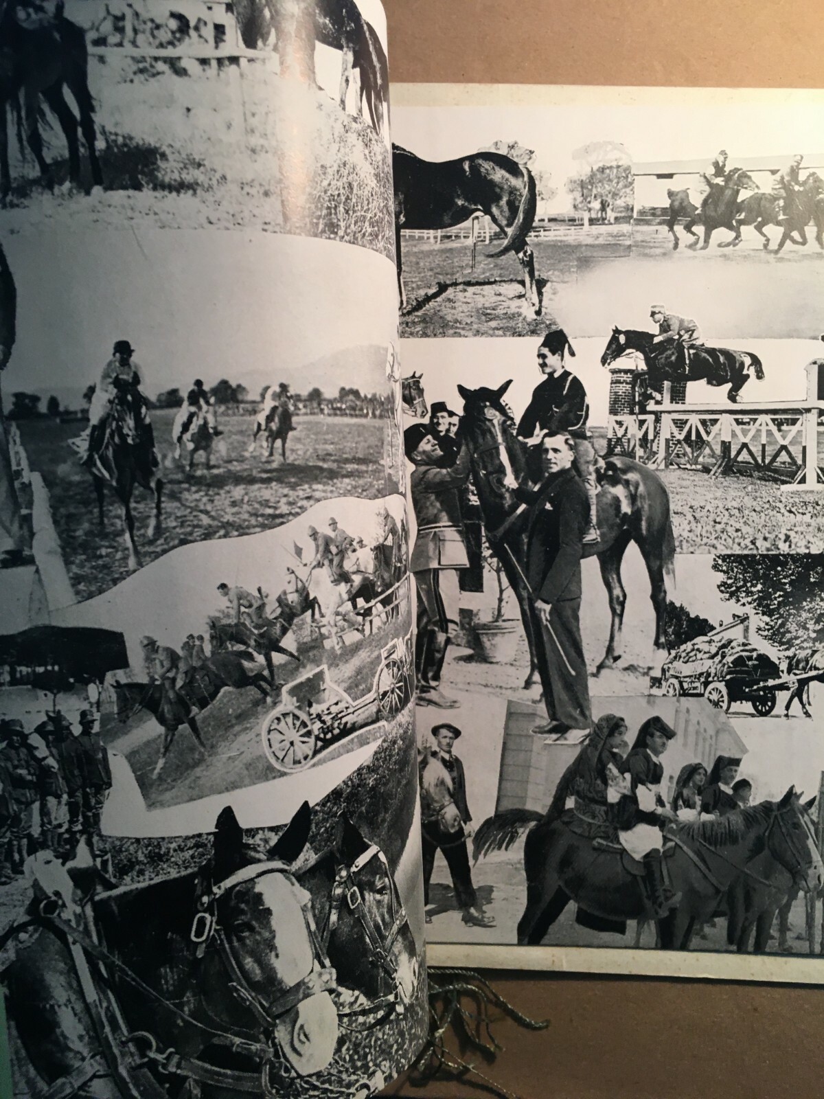 Sport, Ippica, Cavallo, Equitazione, Caccia, Folklore d'Epoca, Fascismo, Calendario '34