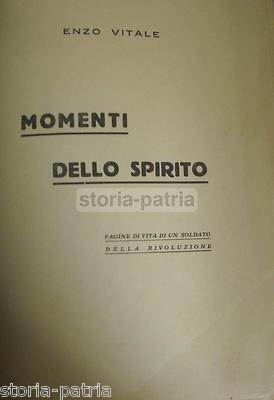 Enzo Vitale, "Momenti Dello Spirito". Roma, 1934