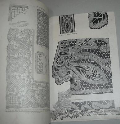 Ricami, Merletti E Sartoria: Manuale Illustrato Con Pubblicità d'Epoca, Berlino   Milano