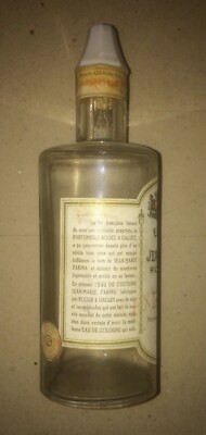 Profumeria Roger & Gallet, J.M. Farina, Stemmi Araldici, Vetro Pubblicitario, Parigi
