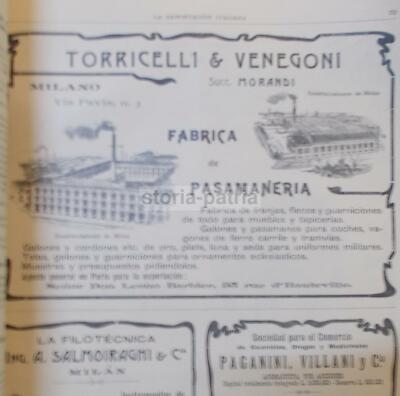 Economia: Camera Di Commercio, Esportazione, Faro Salmoiraghi, Bocconi, Radaelli, Roth