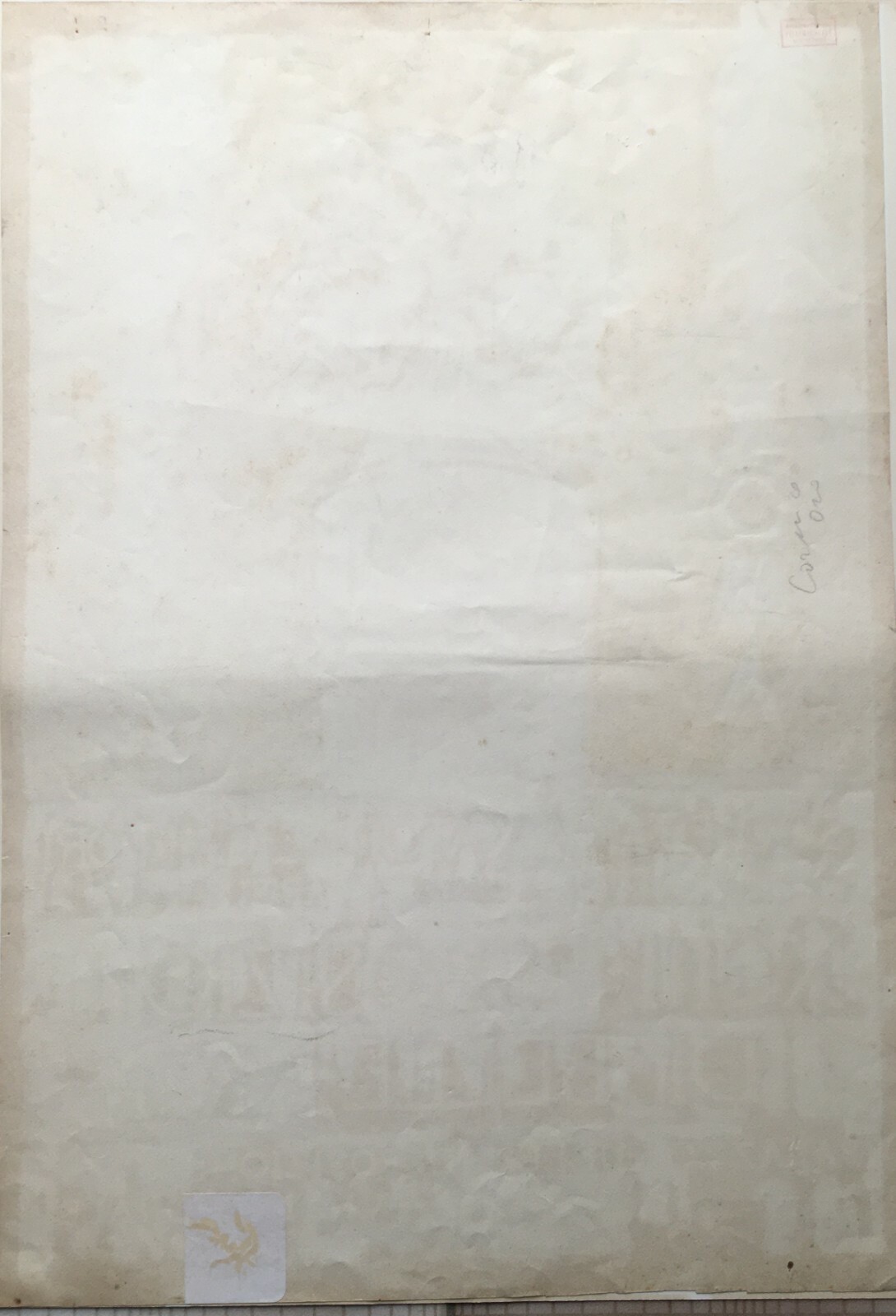Belle Arti: Antica Esposizione Romana, Società Amatori E Cultori Di Belle Arti   Manifesto Originale, 1927