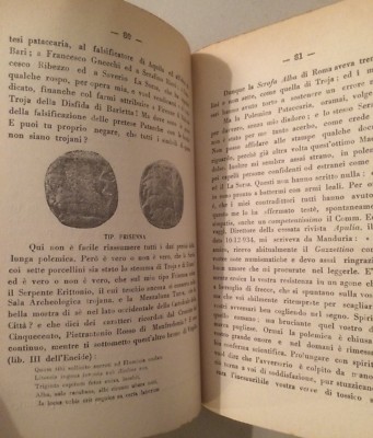 Puglia: Numismatica, Monete E Patacche. Polemica Marangelli Cirillo, Antonucci, Troia