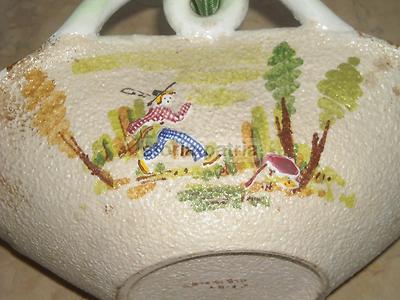 Liguria, Albisola: Ceramica Artistica Decorativa Con Vignette Policrome, Ceas