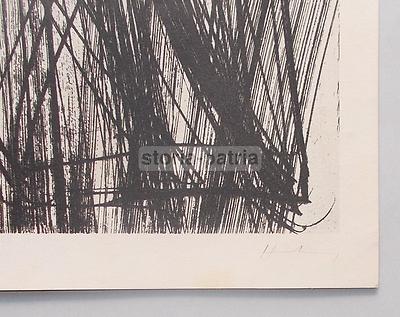 Hans Hartung: Opera Grafica Di Astrattismo Europeo