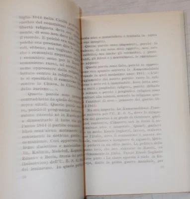 Politica: Comunismo e Religione. Il Pericolo Comunista (stalin, Lenin, Proletariato)