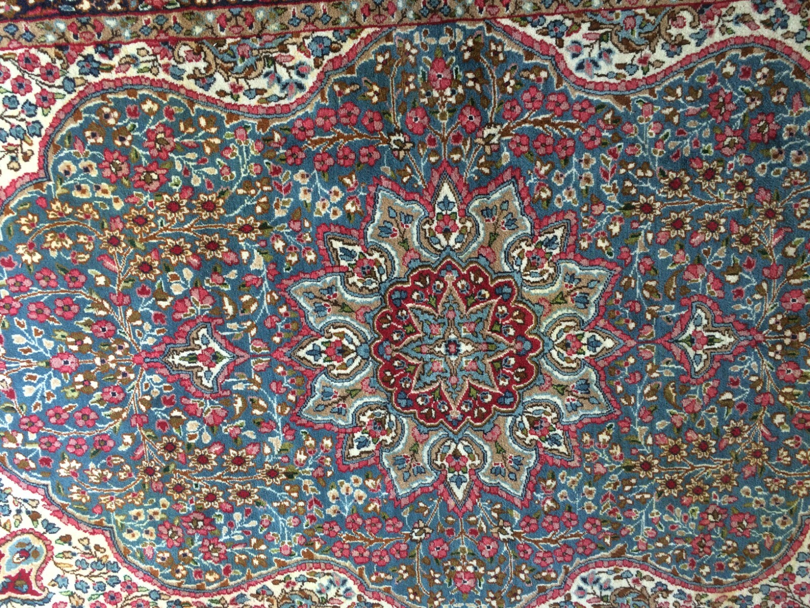 Grande Tappeto Kirman Lavar (Iran)