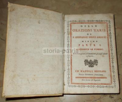 Orazioni Funebri E Necrologi Della Nobiltà Del Regno Di Napoli, 1780
