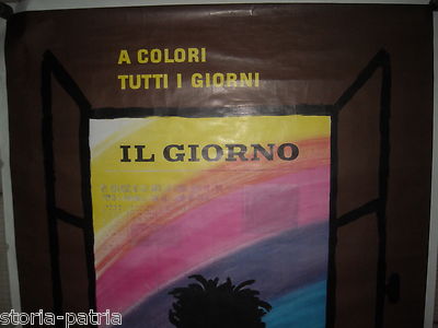 Manifesto Pubblicitario Il Giorno, Savignac, Anni '70