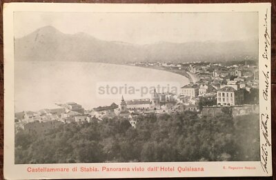 Castellammare Di Stabia, Veduta Panoramica Dall'Hotel Quisisana, Ragozino