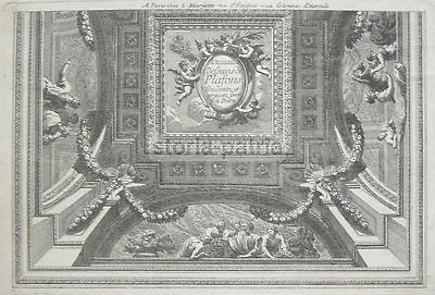 Arte E Decorazione: Soffitto Decorato Con Angeli, Ghirlande E Allegorie