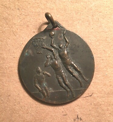 Sport, Competizione Sportiva, Atletica, Pallacanestro, Medaglia Da Collezione