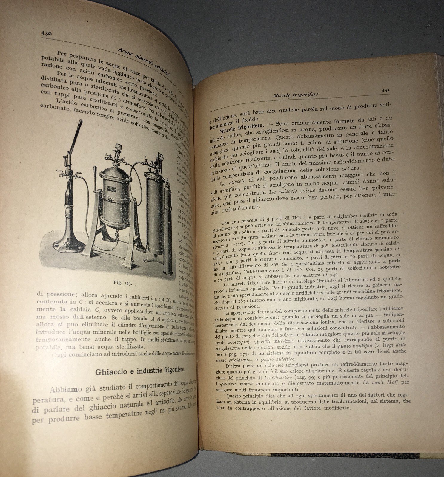 Chimica Organica E Inorganica: Antica Edizione Hoepli, Molinari, 4 Volumi Illustrati