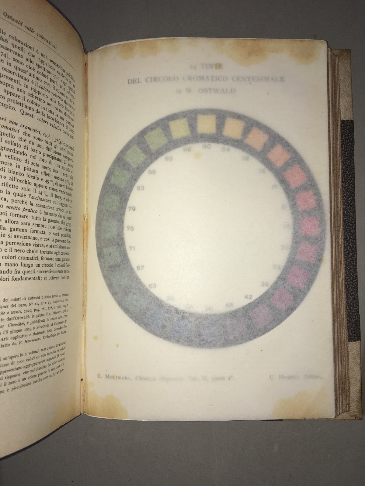 Chimica Organica E Inorganica: Antica Edizione Hoepli, Molinari, 4 Volumi Illustrati