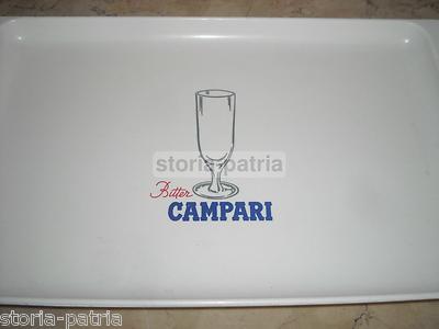 Vassoio Pubblicitario Bitter Campari d'Epoca