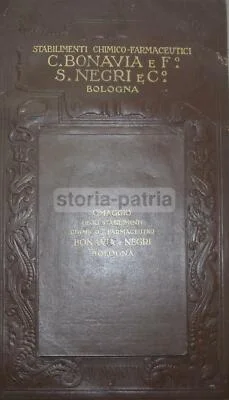 Bologna Farmaceutica Bonavia Negri: Arte, Dipinti e Calendario Pubblicitario 1927