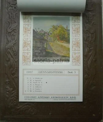 Bologna Farmaceutica Bonavia Negri: Arte, Dipinti e Calendario Pubblicitario 1927