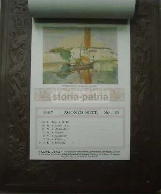 Bologna Farmaceutica Bonavia Negri: Arte, Dipinti e Calendario Pubblicitario 1927